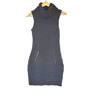 Grey/Black Sweater Dress